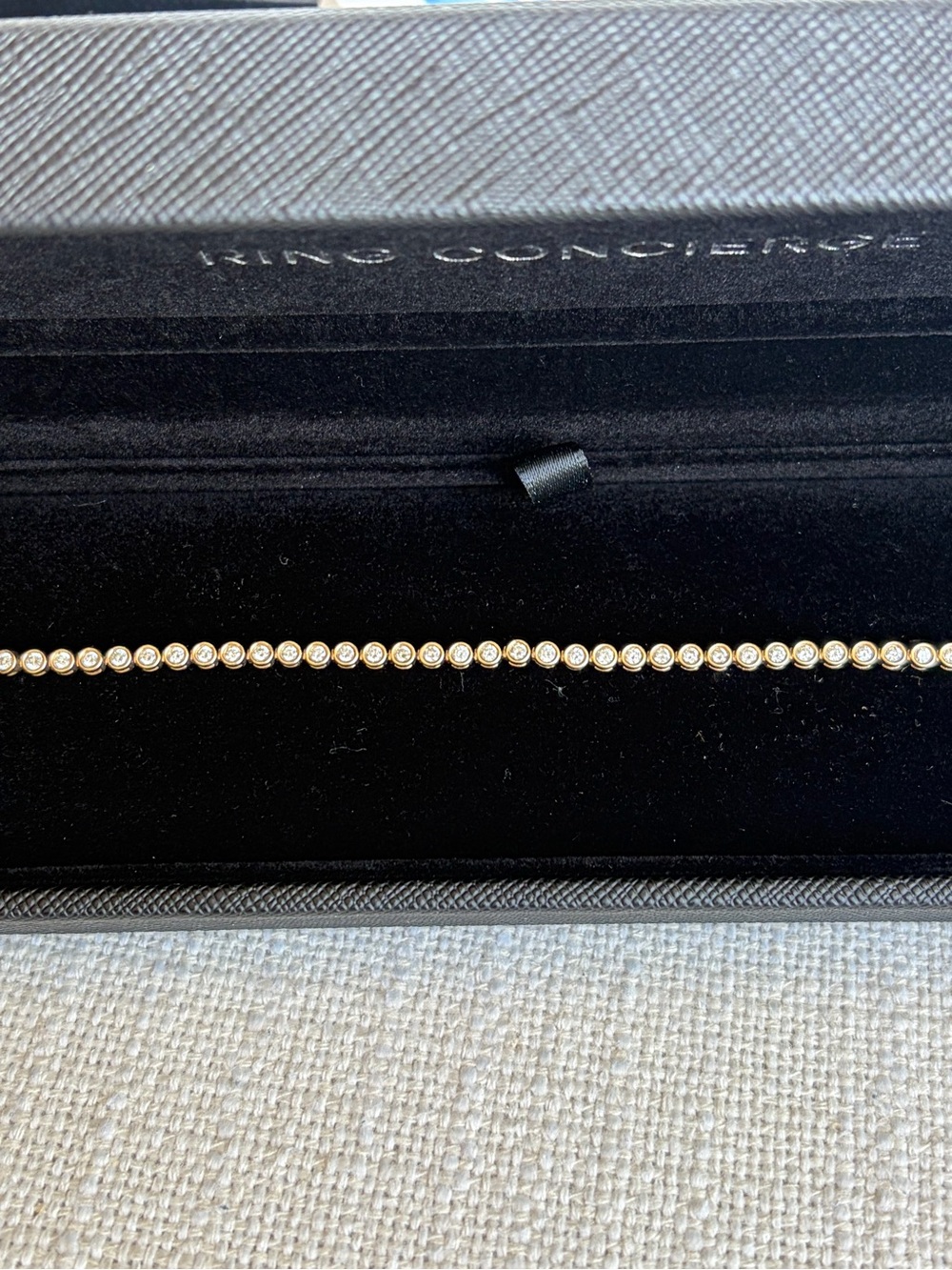 Ring Concierge Mini Bezel Tennis Bracelet
